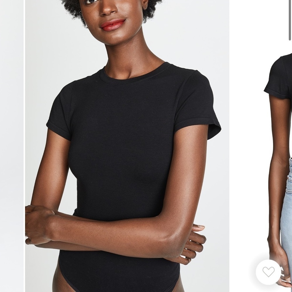 YUMMIE SEAMLESS SHAPING THING BLACK BODYSUIT. Size S - Picture 2 of 9